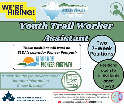 Youth Trail Worker Assistant Youth Trail Worker Assistant