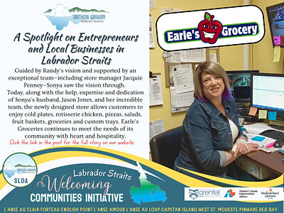 Sonya, Earle's Grocery Ltd. Sonya, Earle's Grocery Ltd.