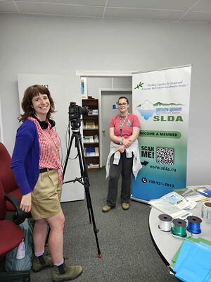 CBC Labrador Morning's Andrea McGuire is joined by SLDA summer student and Visitor Information Officer, Emma Suley